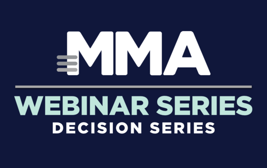 MMA Webinars: Decision Series